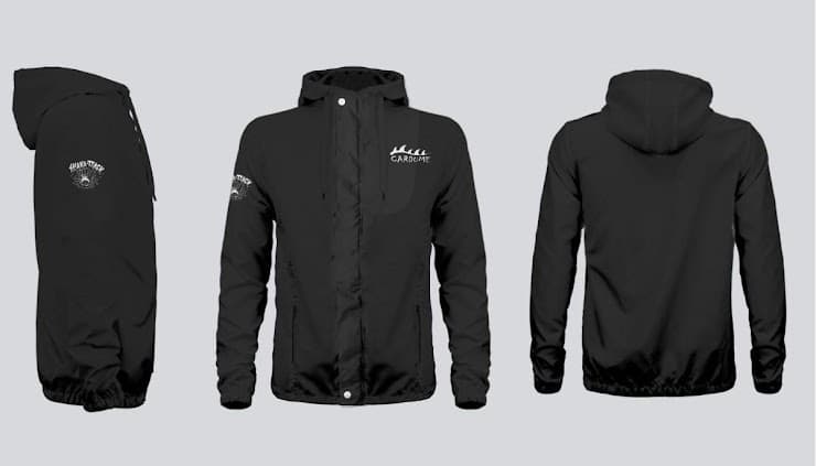 Corta Vento Cardume Shaka-TTack Preto